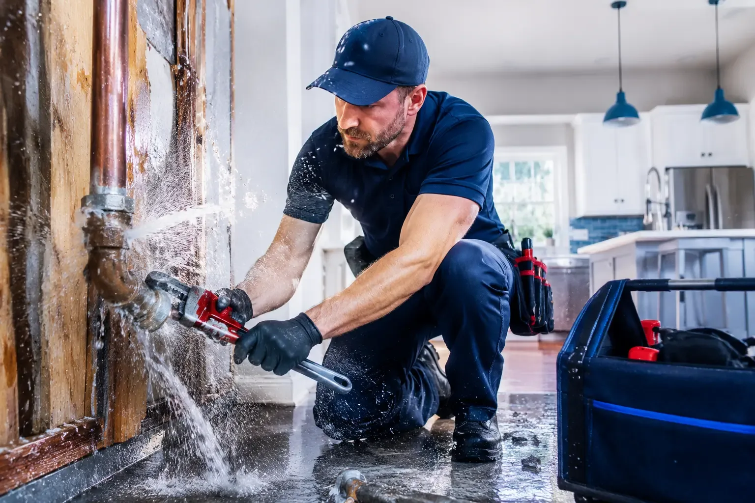 Local emergency pipe repair professionals in Llewellyn, PA